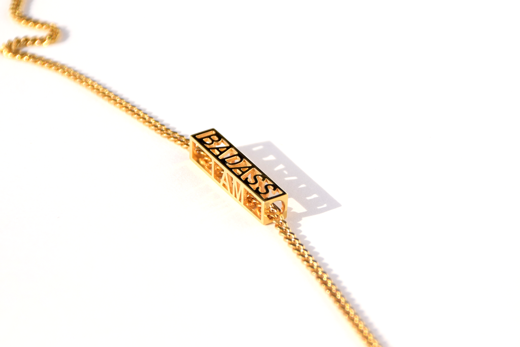 I AM BADASS NECKLACE