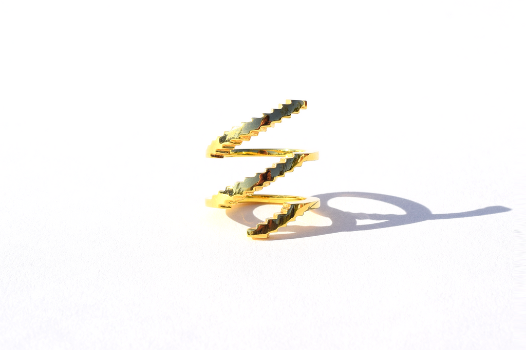 SPIRAL STAIR RING