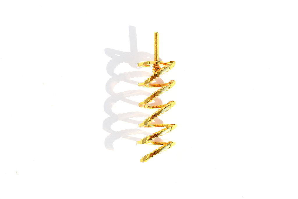 SPIRAL STAIR EARRINGS